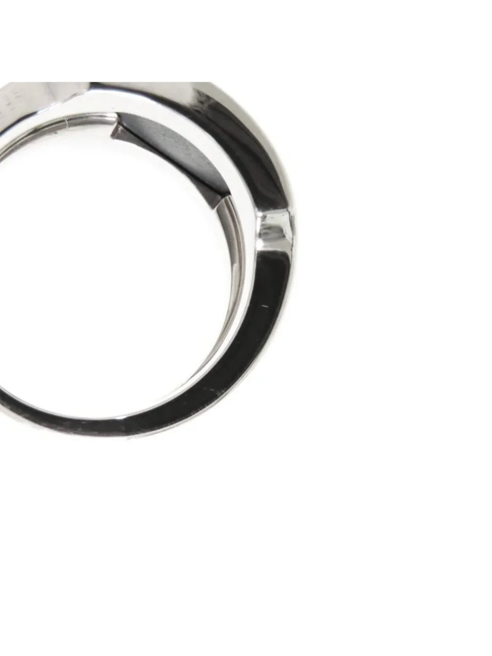 Cartier Santos Dumont Ring White Gold 18K Hawkseye